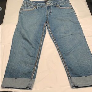 ANA Blue Jean Capris/ Pants. - Size 8p